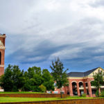 clocktower and Tucker Center