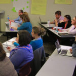 students in a classroom