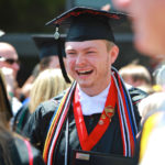 Collin Helms at graduation