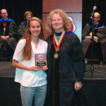 Emily Nordberg receives award