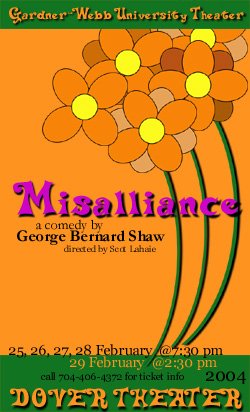 Misalliance poster