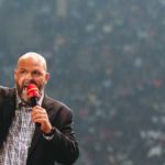 Clayton King teaching in Uganda in Mandela Stadium