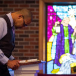 Chris Gash teaching Sunday School