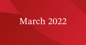 March 2022 President's Blog