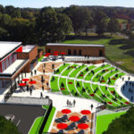 Graphic representation of Brinkley amphitheater