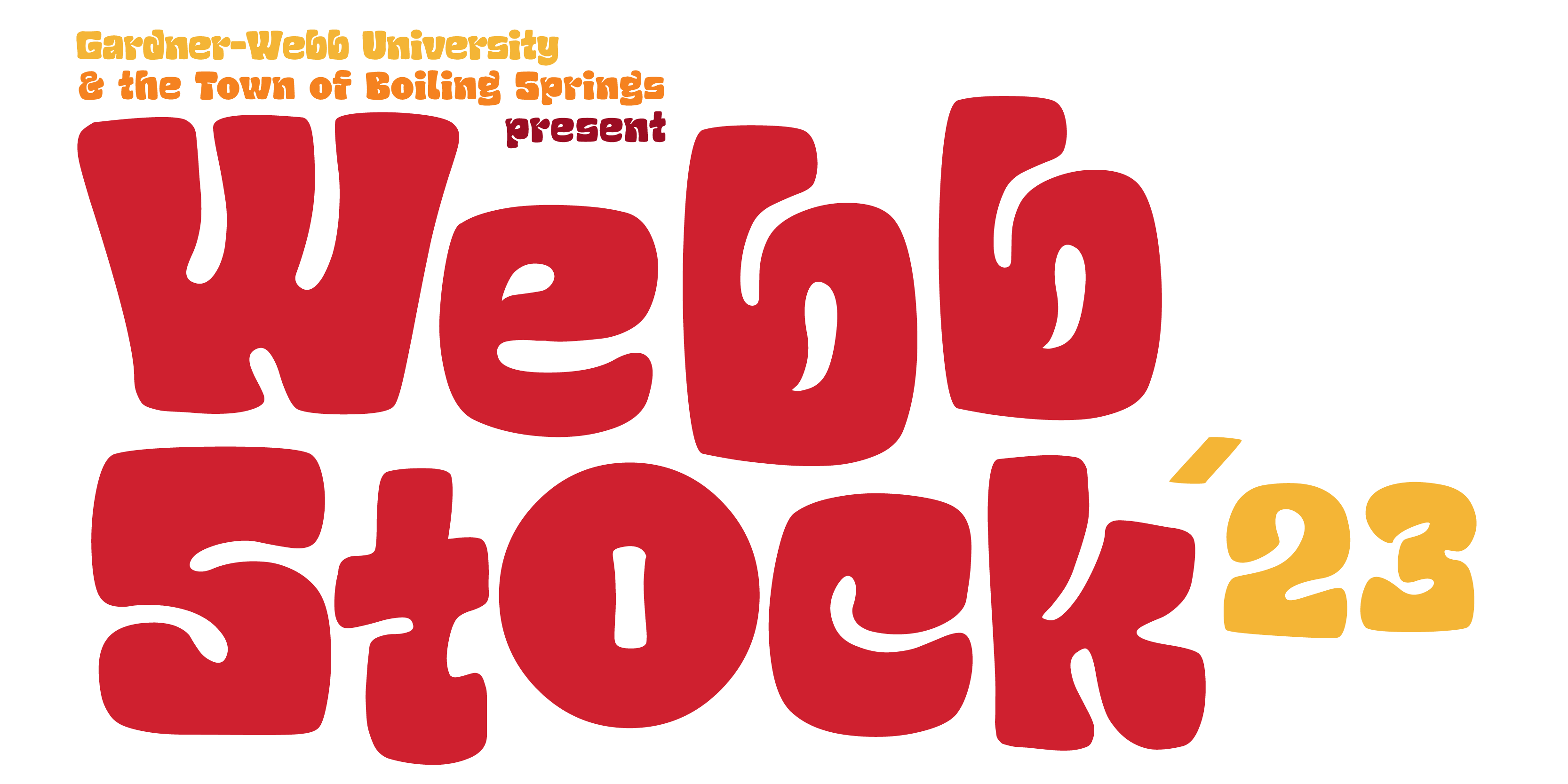 GWU and Town of Boiling Springs present Webbstock