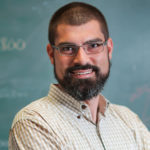 A photo of David Podgorski in his classroom