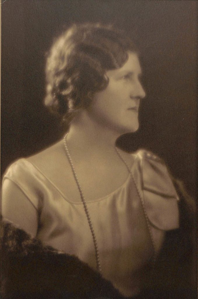 A 1929 portrait of Fay Webb Gardner