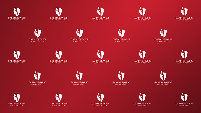 Zoom Background - Red Logo
