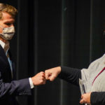 Ben Schade, a senior communication studies major from Apex, N.C., was recognized as an Outstanding Member of the Student-Athlete Advisory Committee.