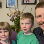 Jordana Surrell and her family, daughter, son and husband