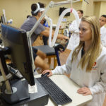Students in strength and conditioning lab