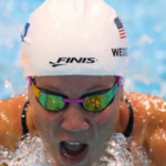 Mallory Weggeman swimming