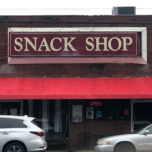 Snack Shop building exterior