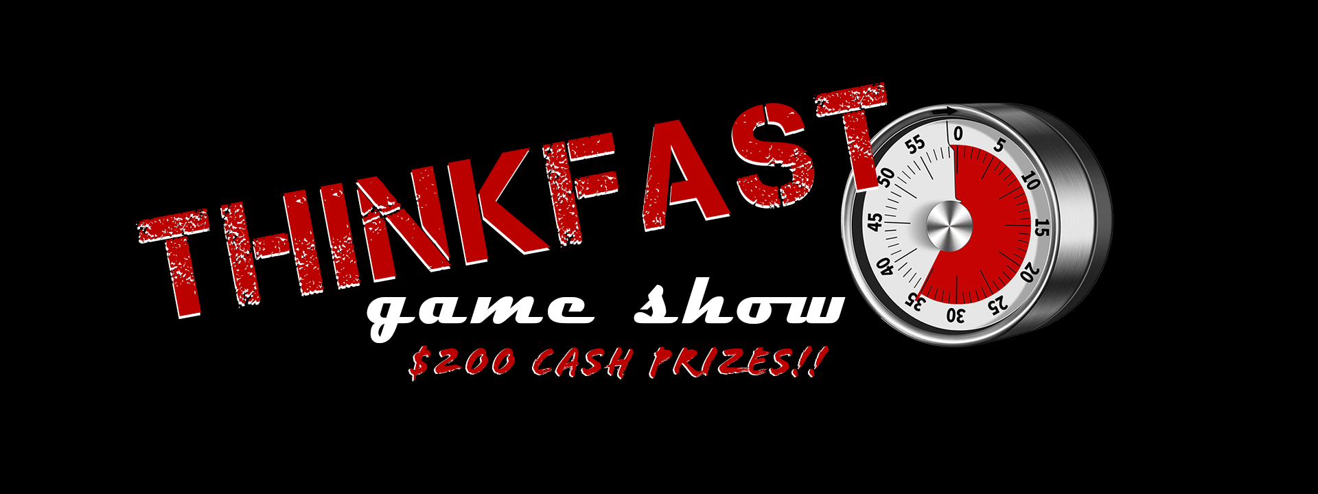 graphic for think fast game show