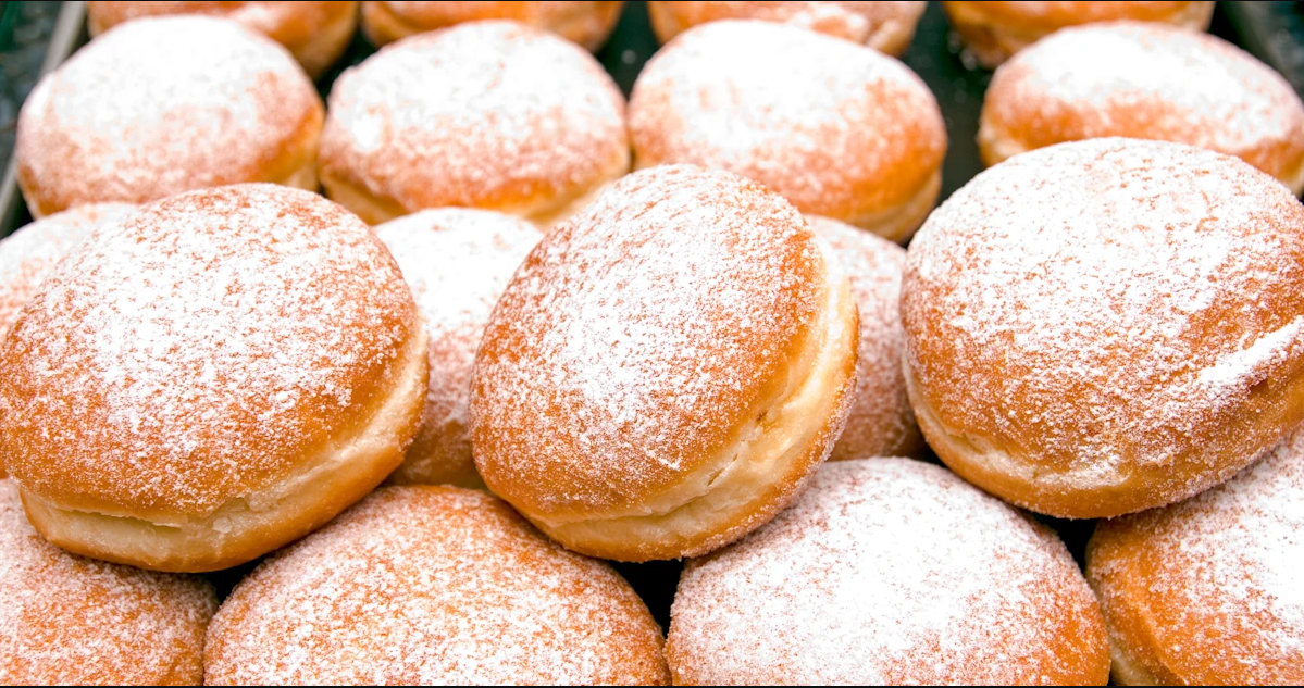 cream filled donuts