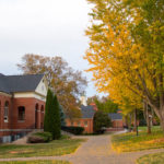 Fall scene featuring Craig Hall