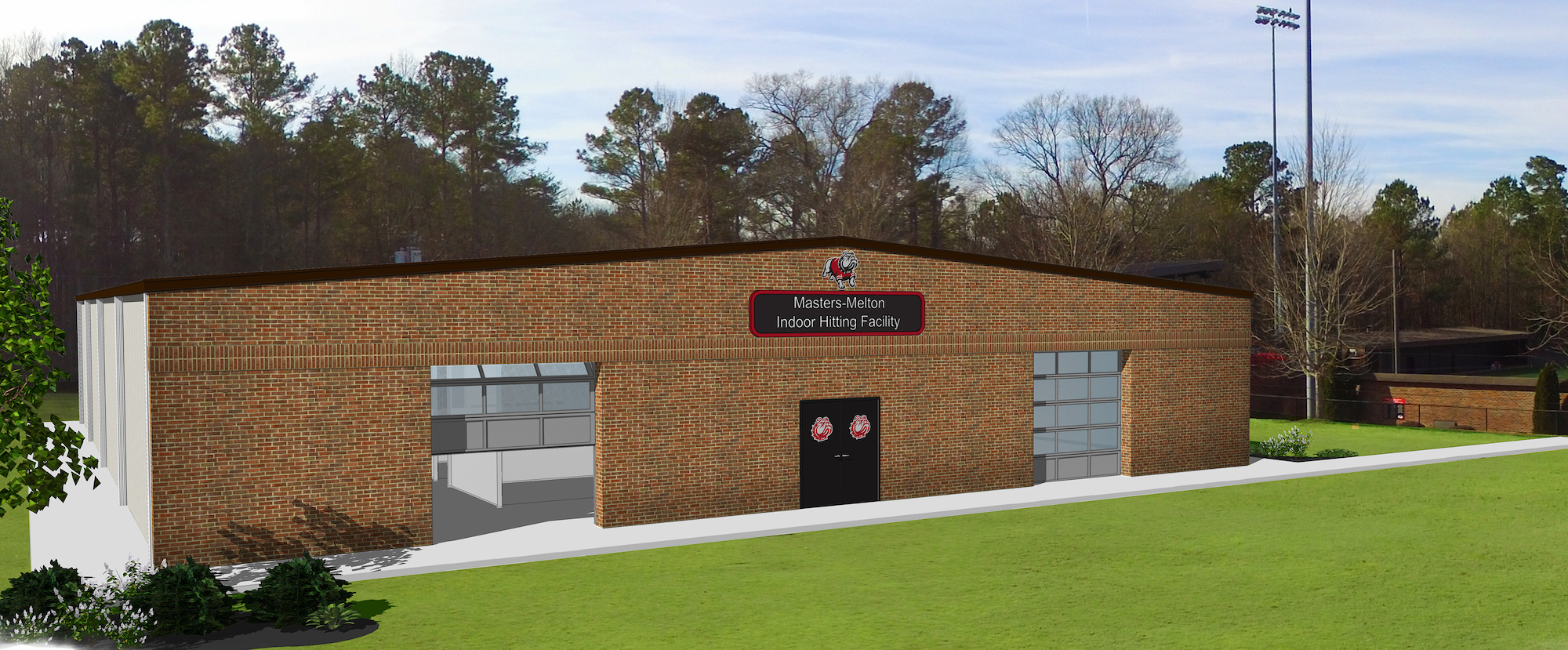 Groundbreaking for New Indoor Baseball Facility GardnerWebb University