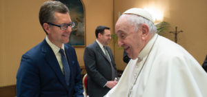 Dr. Steve Harmon and the Pope