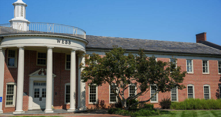 Webb hall entrance