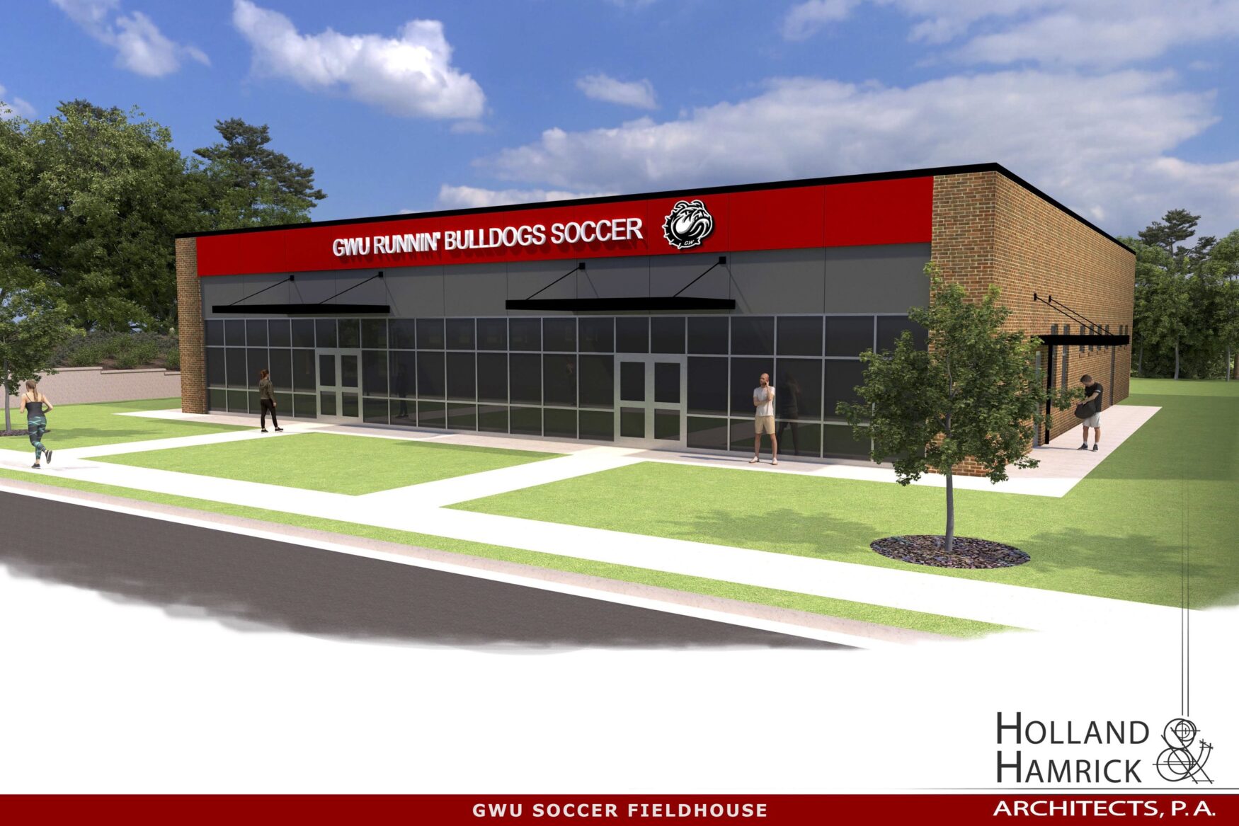 Groundbreaking Held For New Soccer Field House Gardnerb University