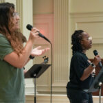 Students lead worship in Dover Chapel