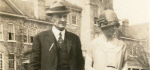 J.D. Huggins and his wife, Bessie Atkins Huggins