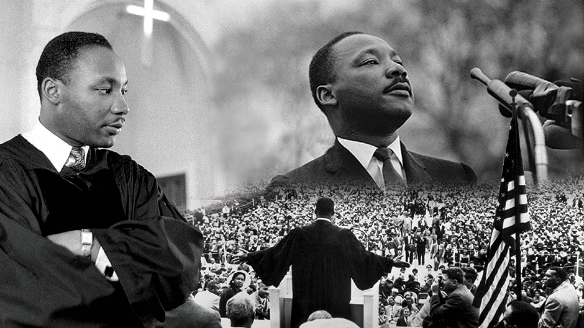 Dr. Martin Luther King Jr. collage of photos