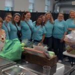 The Gardner-Webb Team poses before the baby shower ministry.