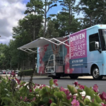 the 3D mammography bus