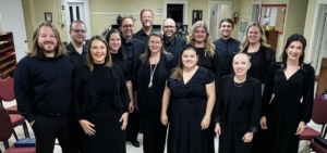 The members of the Blue Ridge Consort