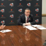 GWU officials participate in virtual signing