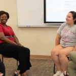 Dr. Lorell Gordon teaches her class