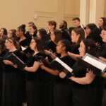 The University Chorales sing in Dover Chapel.