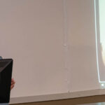 Chelsea Sexton talking about her power point