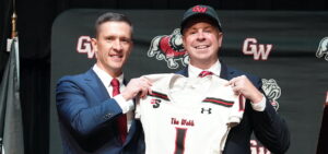 Nate Evans and Brendan Fahey pose during his meet and greet