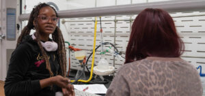 Naliah Codjovi Ignite Scholar Organic Chemistry Lab Steam Distillation