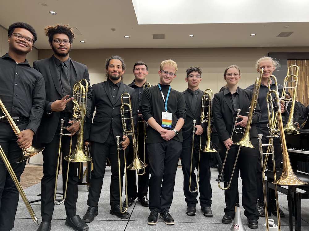 gwu vargas trombone band honor