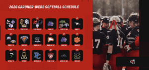 Softball schedule graphic