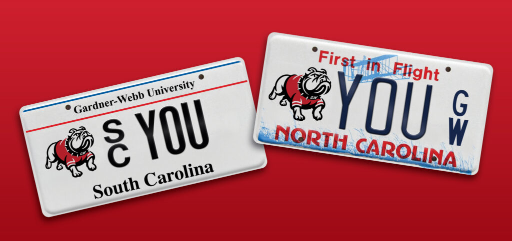 New GWU License Plate Promo Graphics Newscenter