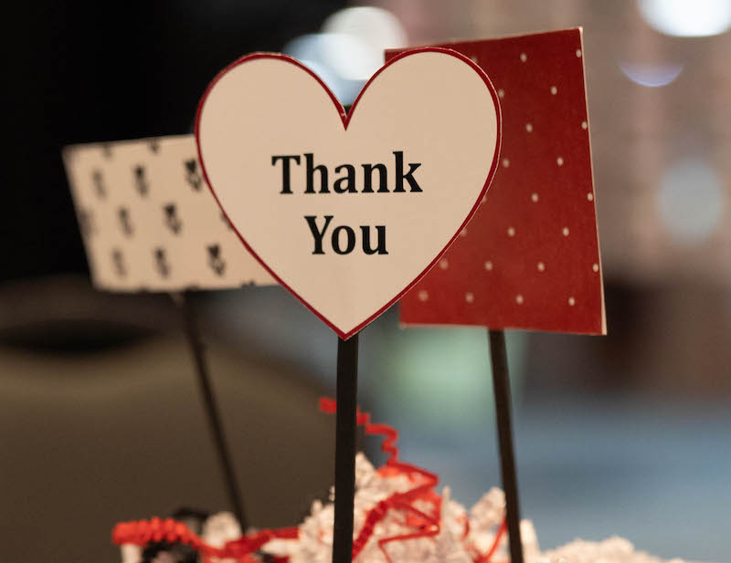 philanthropy luncheon thank you