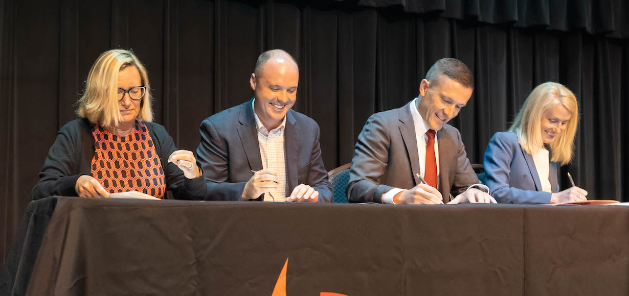 Thomas Jefferson Gardner Webb Dual Enrollment Signing