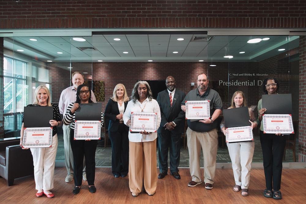 Grant-writing class with certificates