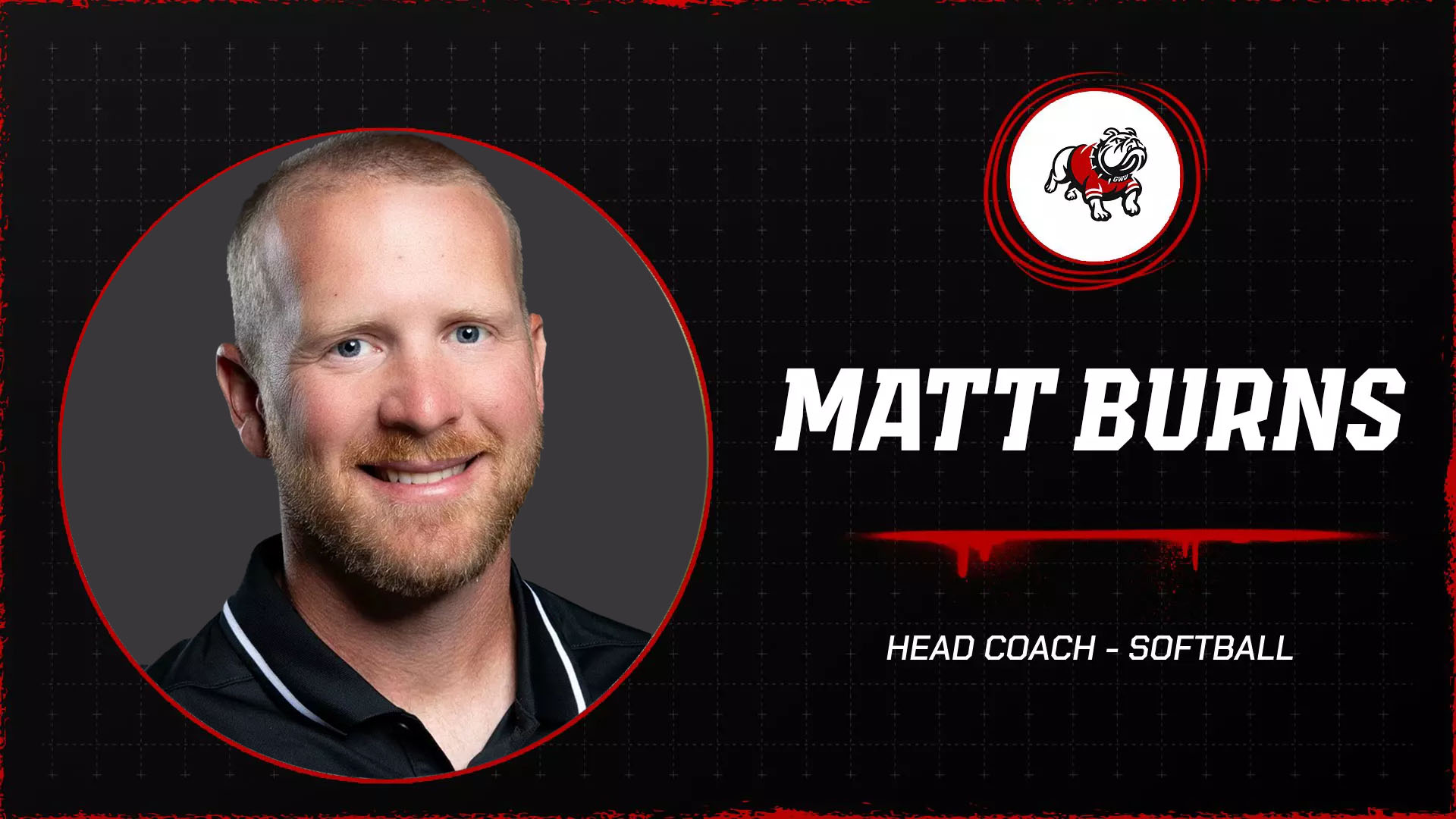 matt burns gwu softball head coach