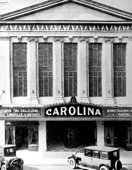 carolina theatre history