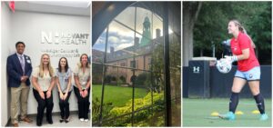 lydia robinson photos at her internship, from her summer abroad program and playing soccer