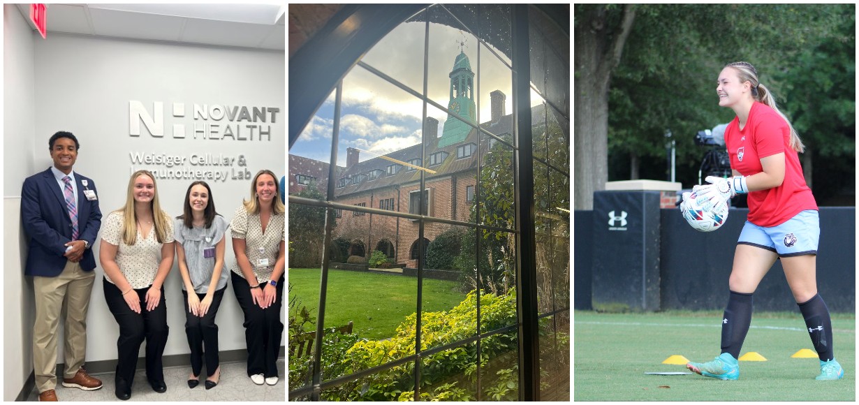 lydia robinson photos at her internship, from her summer abroad program and playing soccer