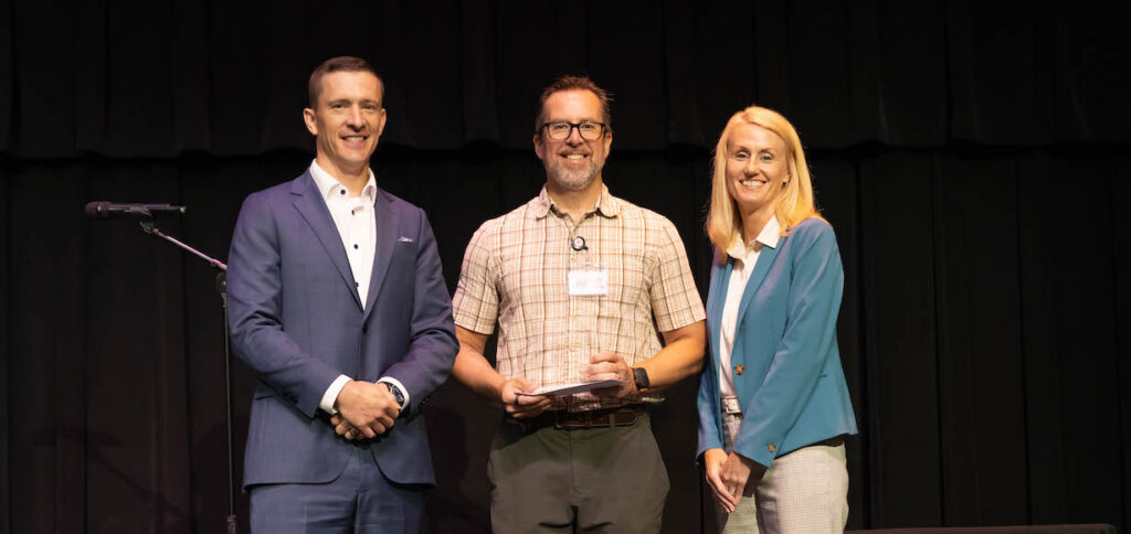 Jeff Hartman Fall Faculty Assembly Awards