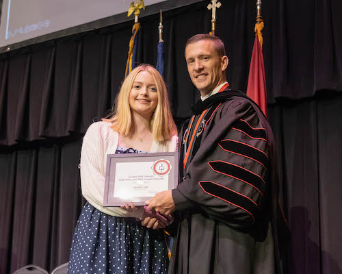 Tucker Scholar Fall Convocation