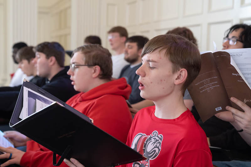 Gardner Singers Aaron Rice